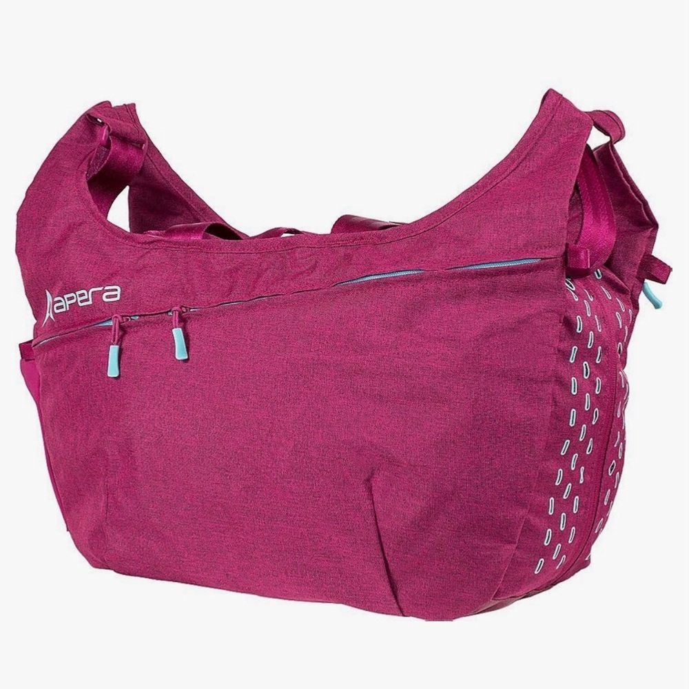 Apera Women's Soft Maroon Shoulder/ Yoga tote Bag